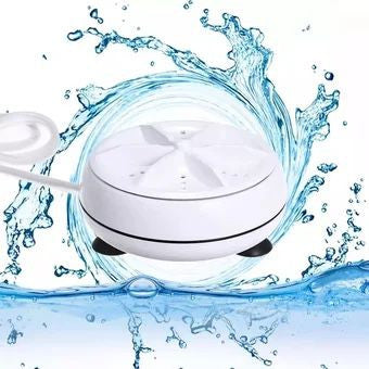 Mini Portable Ultrasonic Washing Machine – Efficient Cleaning Anywhere! 🧼✨