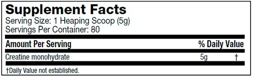 PLATINUM CREATINE 400GR / 80 SERVES