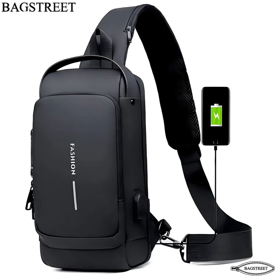 Mochila Sling Bag – Compacta, Funcional e Impermeable